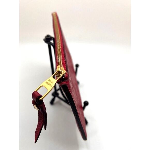 Auth LV Monogram Empreinte Zip Pouch Insert for Portefeuille Curieuse Wallet - Picture 3 of 7